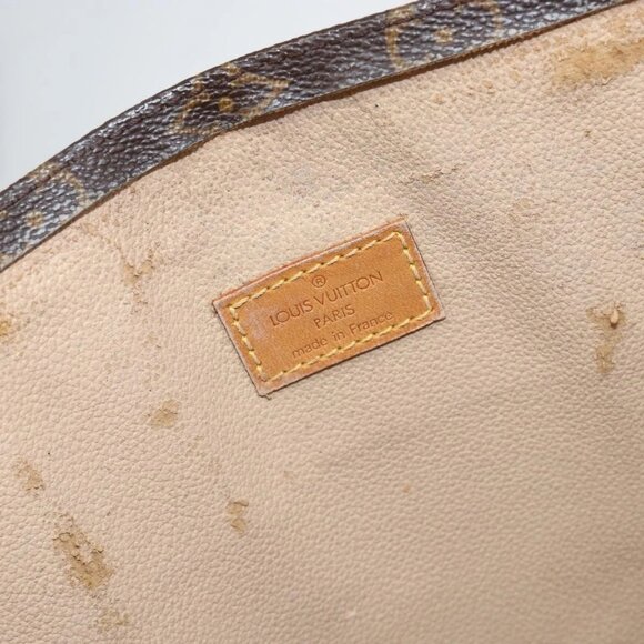 LOUIS VUITTON Monogram Sac Plat Hand Bag M51140 LV Auth 142812 - Picture 4 of 14